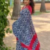 Handwoven Double Ikat Cotton Saree