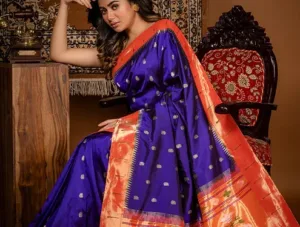 pure traditional paithani silk sarees
