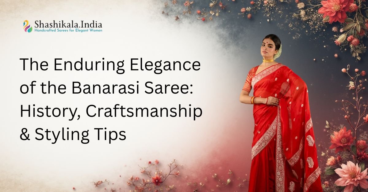 The Enduring Elegance of the Banarasi Saree History, Craftsmanship & Styling Tips