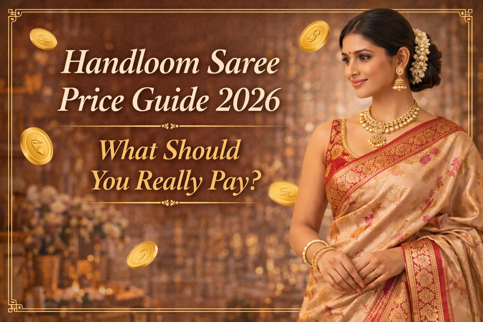 Handloom Saree Price Guide 2026 – What Should You Really Pay_