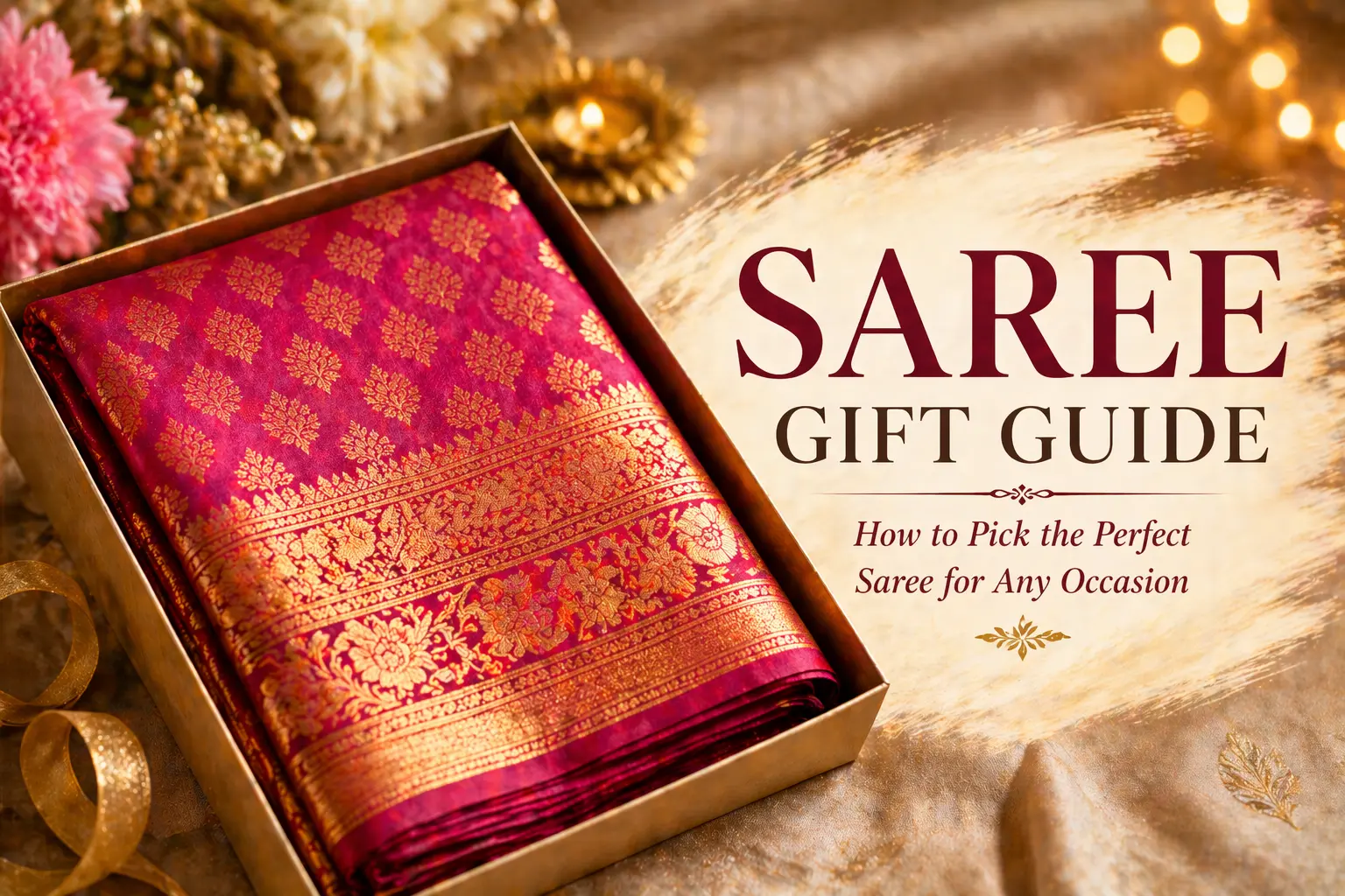 Saree Gift Guide- How to Pick the Perfect Saree for Any Occasion