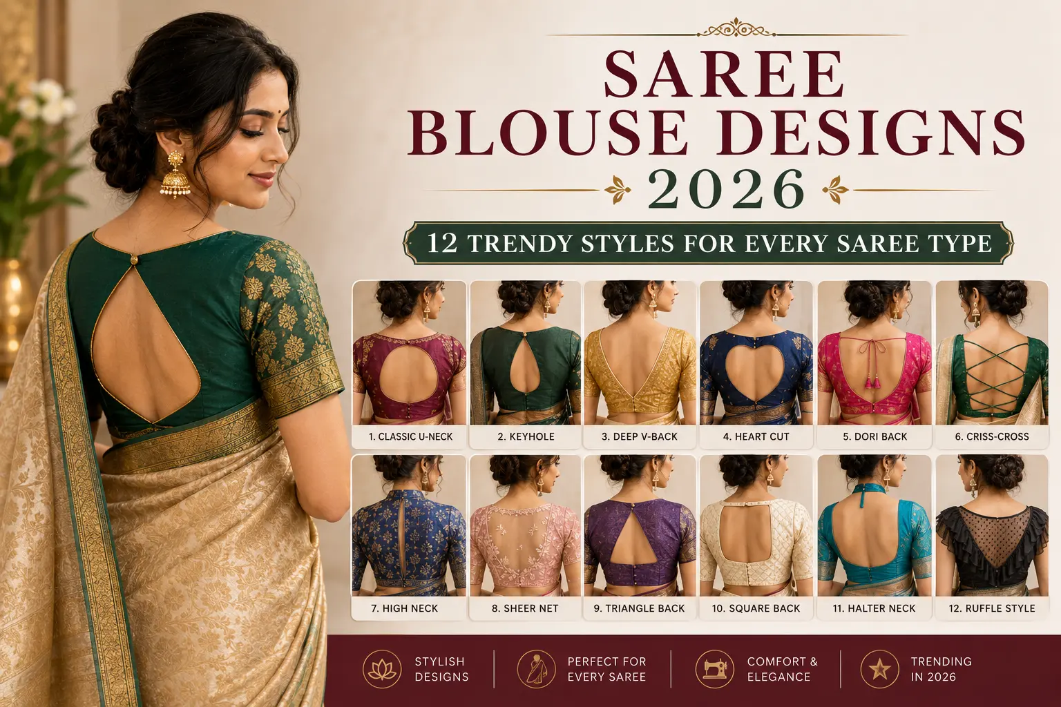 Saree Blouse Designs 2026