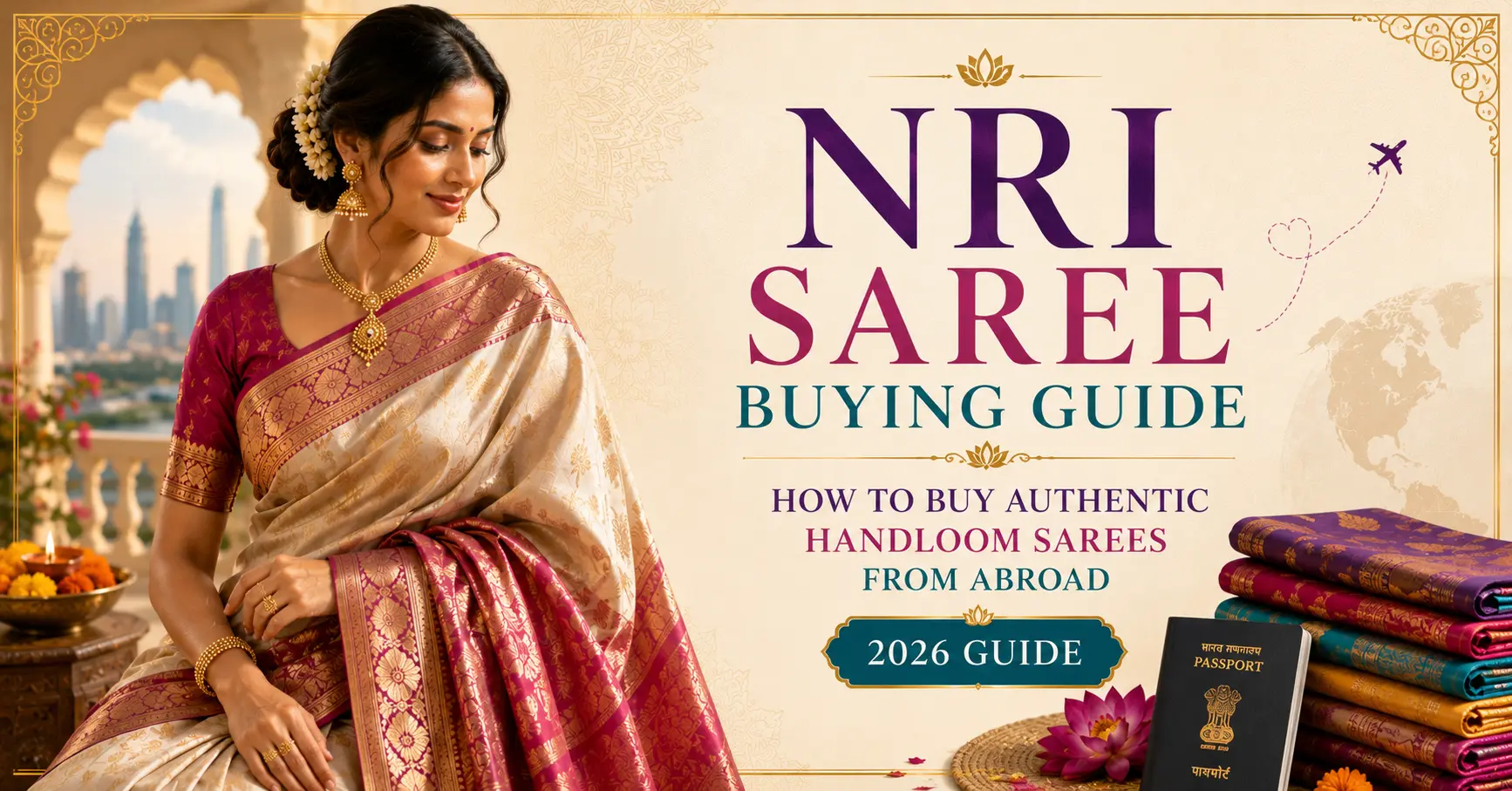 NRI Saree Buying Guide – How to Buy Authentic Handloom Sarees from Abroad (2026)