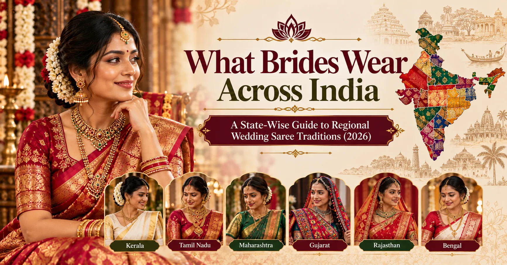 What Brides Wear Across India